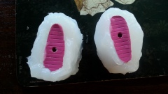 Silicone mold for Bratz shoes